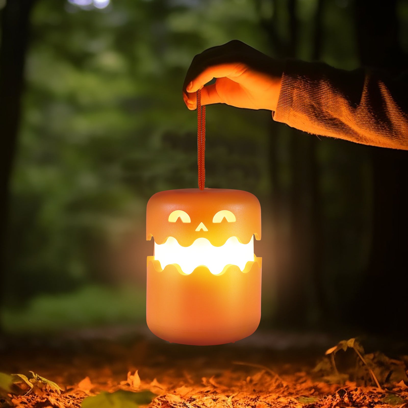Halloween Pumpkin Lamp Foldable Portable Small Night Lamp - Bellarte Enchanté Halloween Pumpkin Lamp Foldable Portable Small Night Lamp
